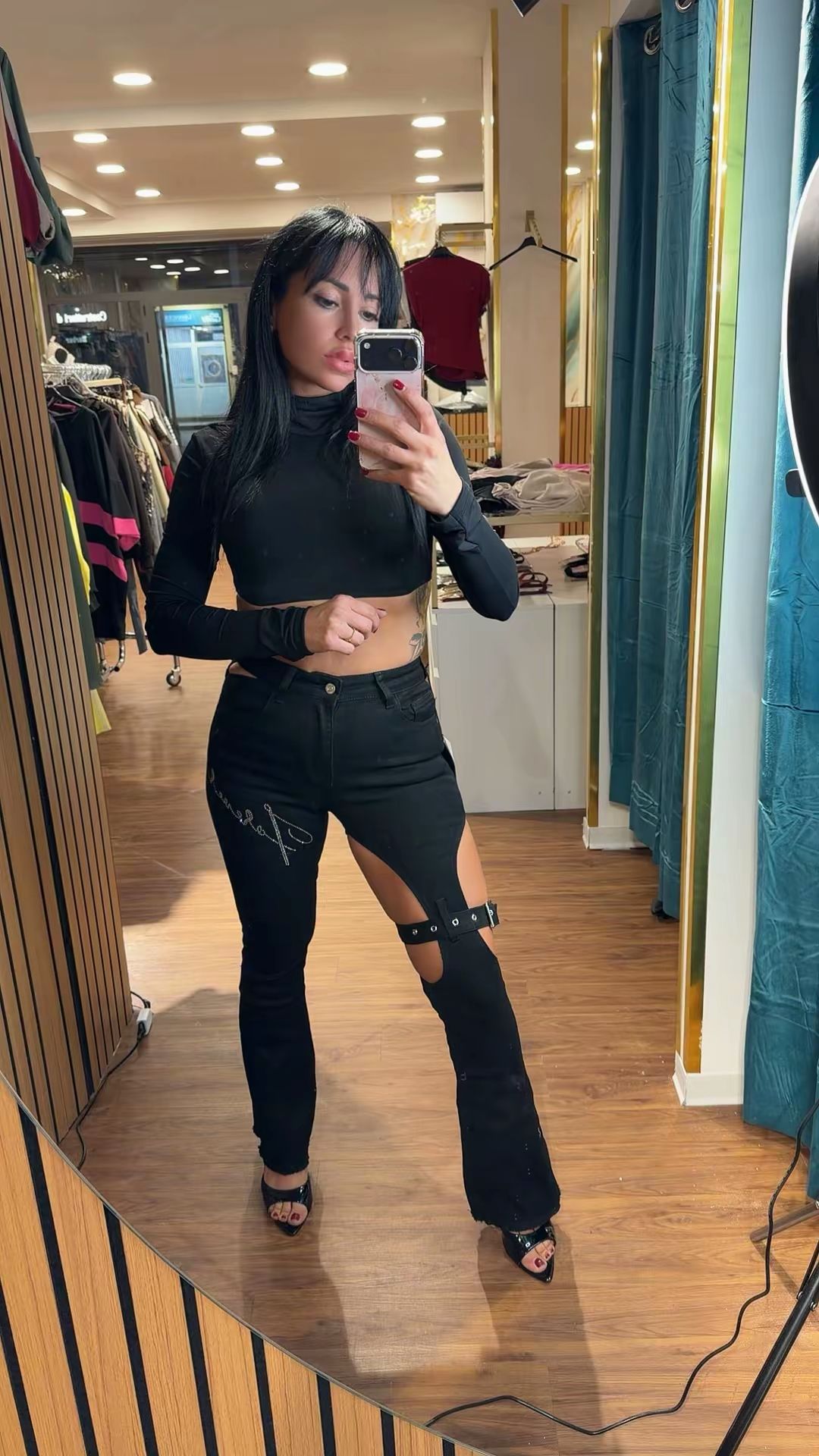 Jeans Taglio Skinny Aderente