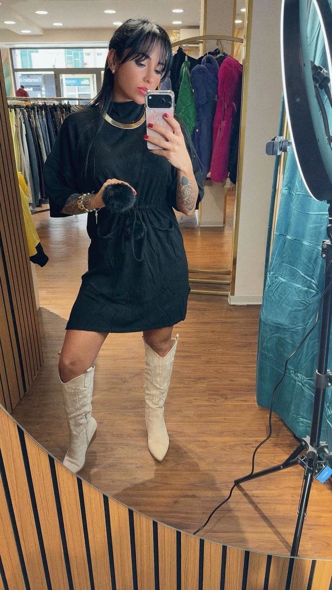 Vestitino Pom-Pom Love