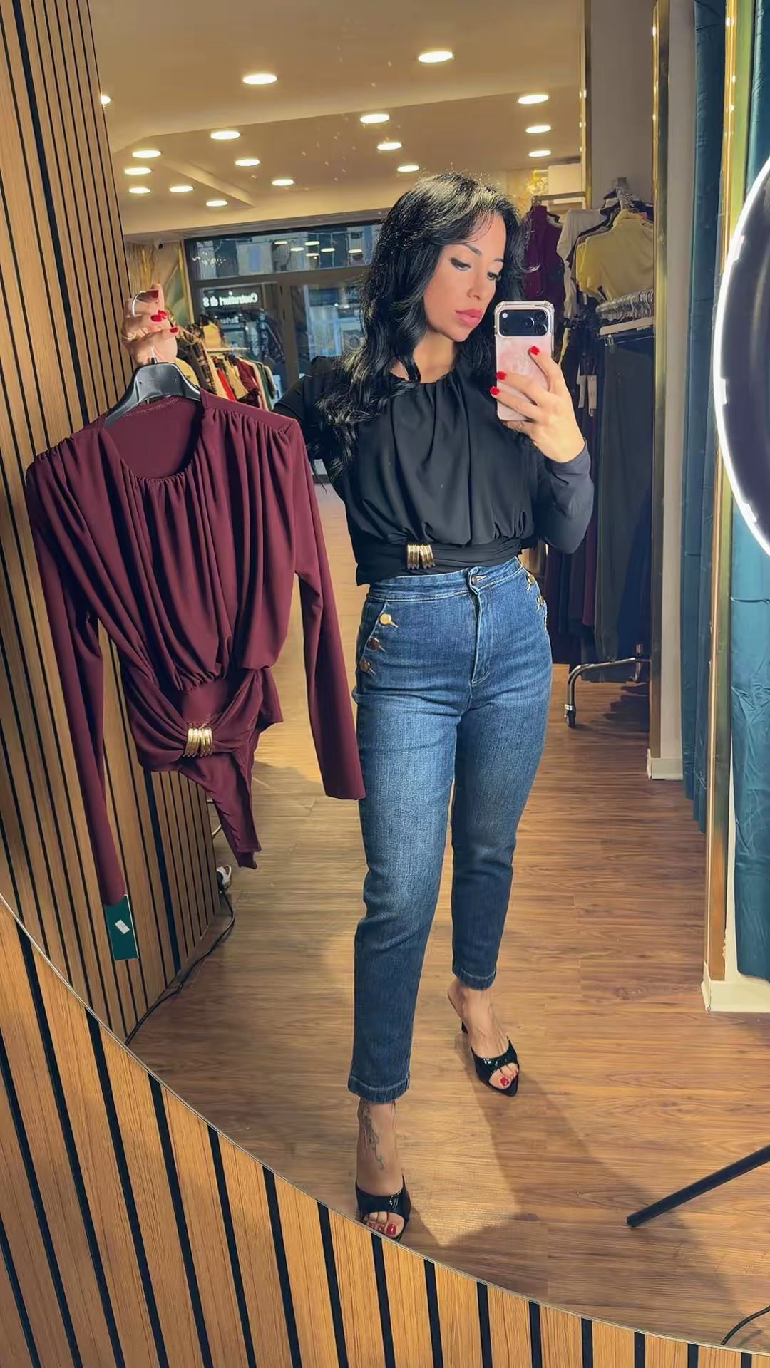 Maglia a Body Icona Dorata